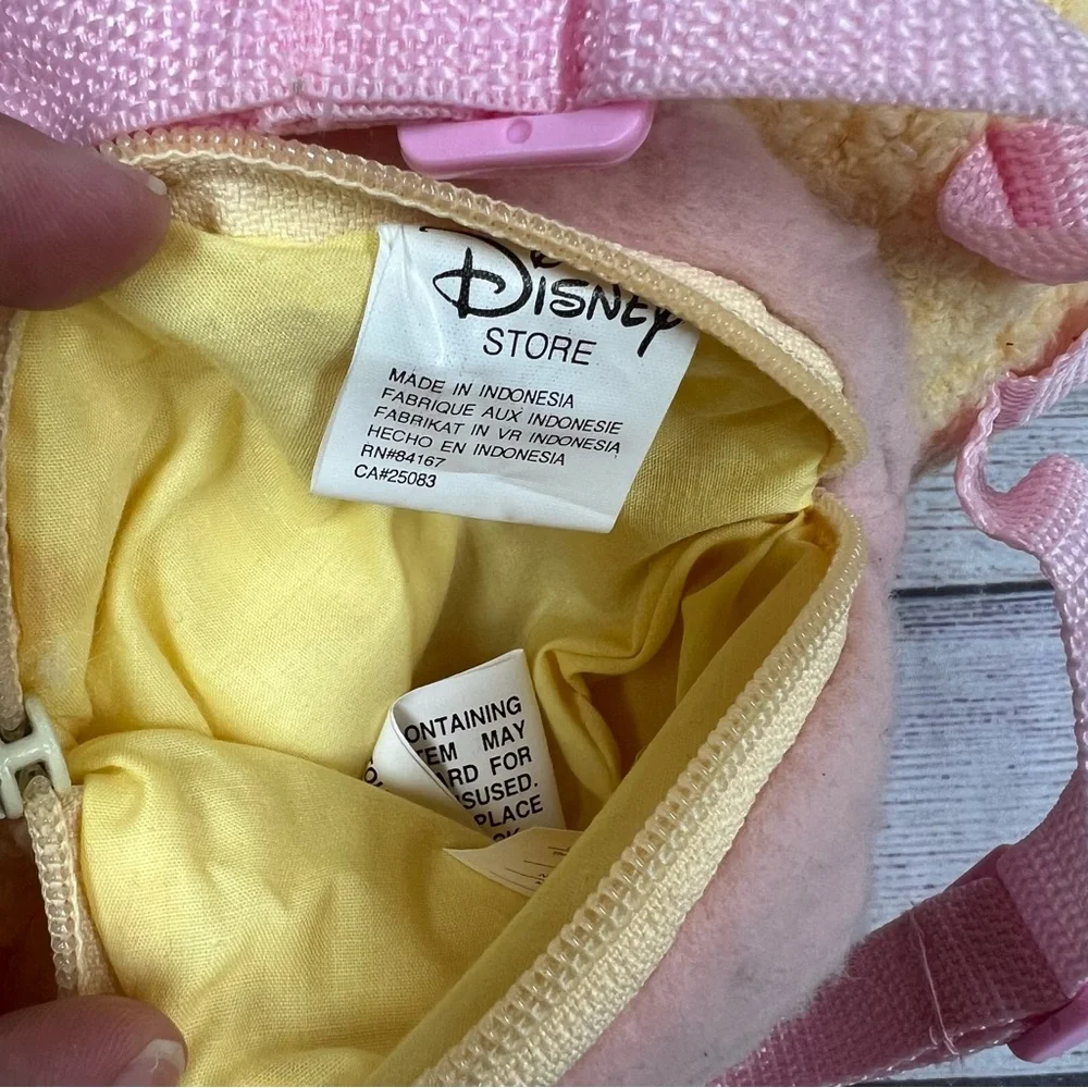 Disney Winnie The Pooh Vintage Kids Small Plush Toy Backpack Y2K Cartoon